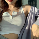 Button Down Tank Top