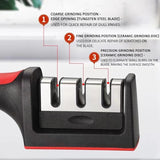 Multi-functional Hand-held Knife Sharpener