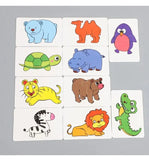 Educational Card Matching Puzzle for Kids
