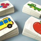 Educational Card Matching Puzzle for Kids
