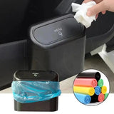 Universal Car Clamshell Trash Bin