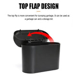 Universal Car Clamshell Trash Bin