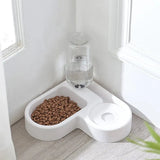 Pet Food and Water Bowl Set