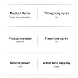 Water Drop Air Humidifier