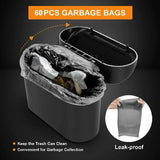 Universal Car Clamshell Trash Bin